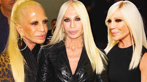 donatella versace awards|Donatella Versace face what happened.